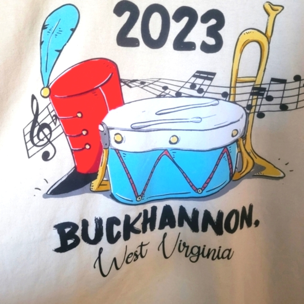 Gildan men t-shirt 2023 Buckhannon WV,brand new L - Picture 3 of 4